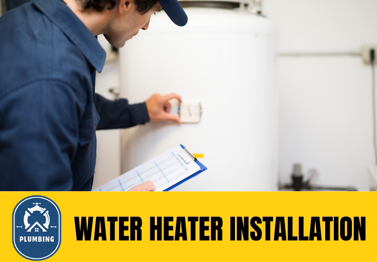 water heater installation Kings Hill 